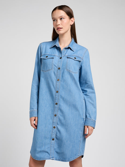 Lee Dress (112351138_BLUE) Women