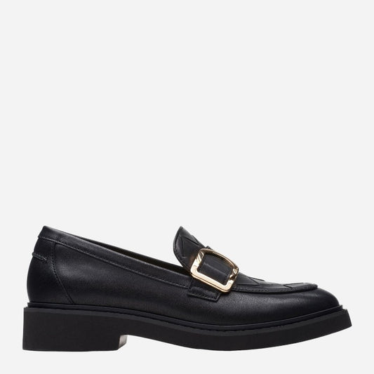 Clarks Women loafers (CLA26176778_Black)