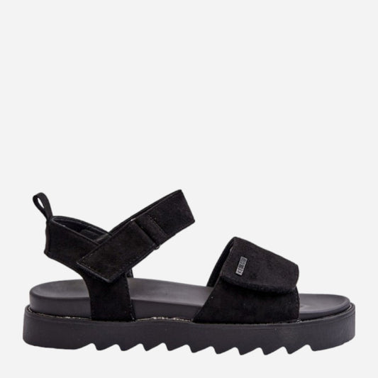 Big Star Women everyday and sports sandals (NN274700_Black)