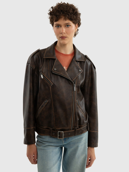 Big Star leather jackets (BORBINENA_804) Women