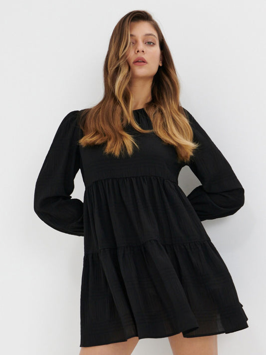 Sinsay Dress (5819J-99X_BLACK) Women