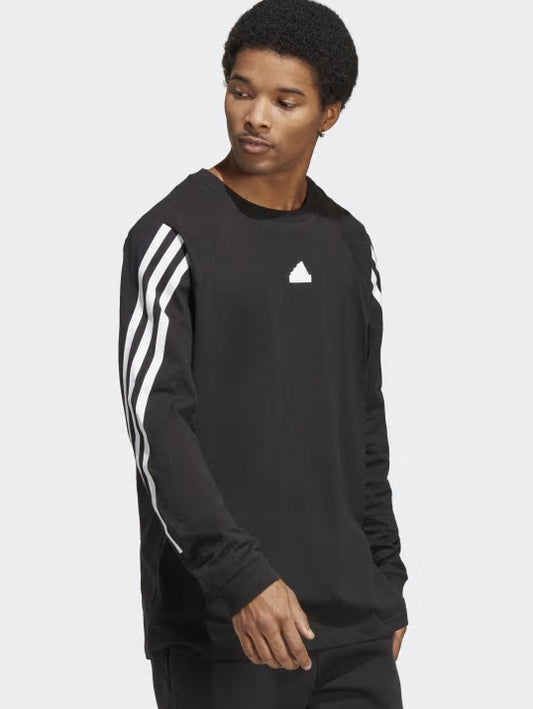 Adidas Men hoodless sweatshirts (IC3755_black)