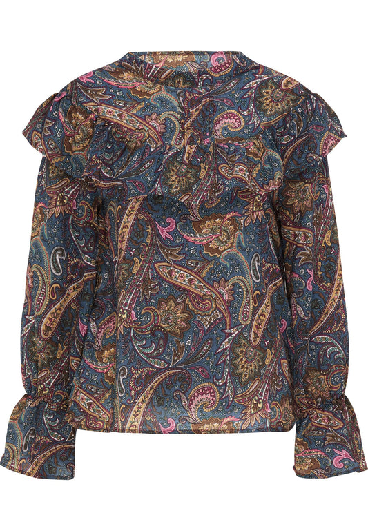 usha Bluse Blue (1US21E07Y-K11) Women