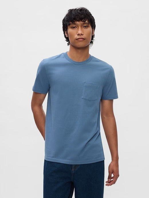 GAP Men T-shirts (878111-54_Light purple)