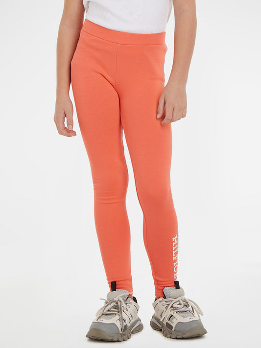 Tommy Hilfiger Kids leggings (KG0KG07410-XKI_Orange)