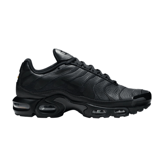 Nike Air Max Plus Triple Black Leather Men