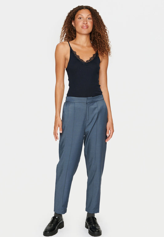 Saint Tropez AmioSZ Pants Mottled Dark Blue (S2821A06E-K11) Women