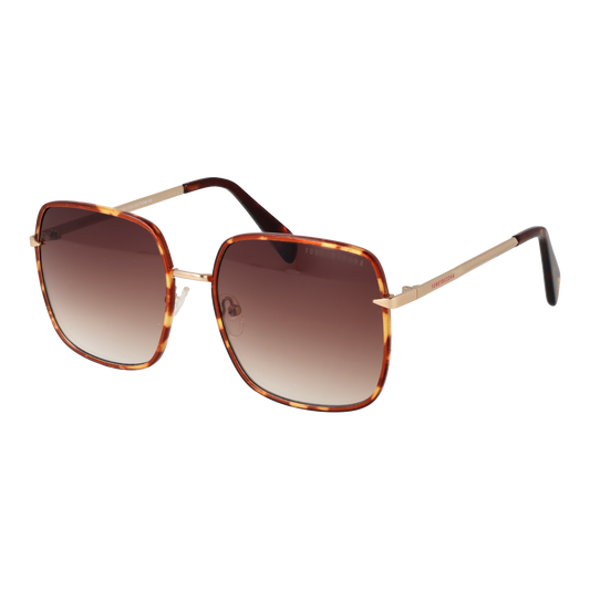 Funky Buddha Square Sunglasses Brown (25006368) Women