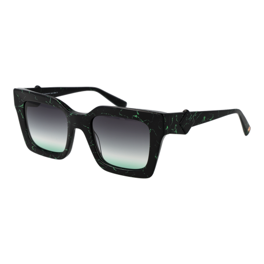 Ana Hickmann Square Sunglasses Black (26001385) Women