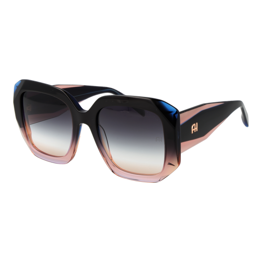 Ana Hickmann Square Sunglasses Blue (26000719) Women
