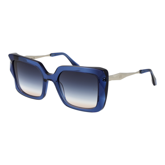 Ana Hickmann Square Sunglasses Blue (26000747) Women