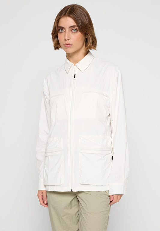 Rains Tomar Overshirt White (ZZO2V5G61-J00) Unisex