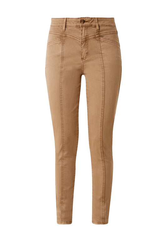 Slim : pantalon à chanteau Women