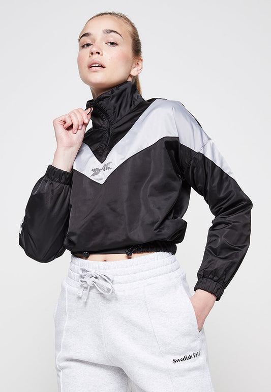 TerraRun™ Vinted Windbreaker Black Women