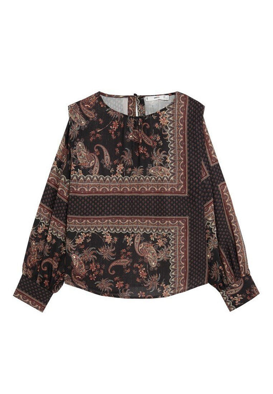 Bluse mit blumenmuster Women