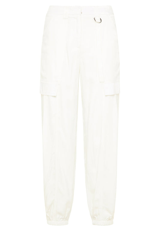 usha Trousers White (1US21A01G-A11) Women
