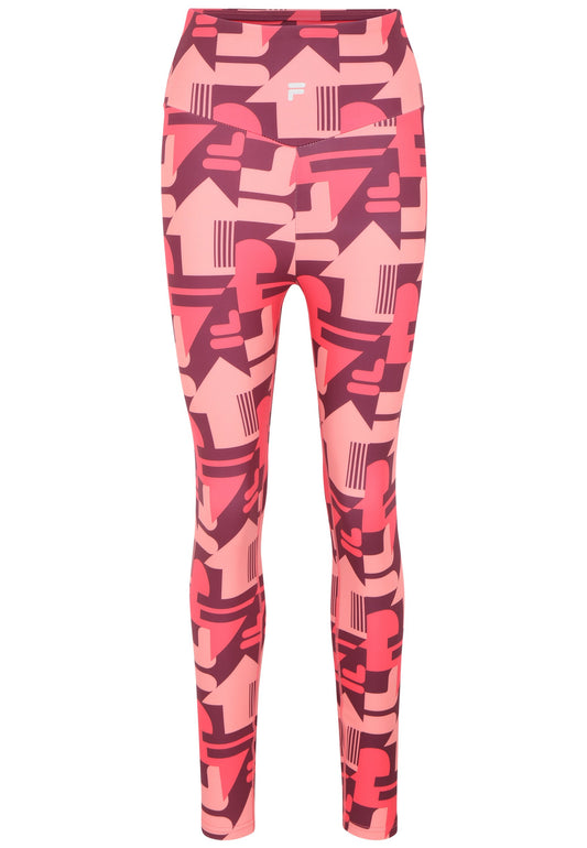 Fila Apparel RAGUSA AOP high waist tights (1FI21A02M-J11) Women