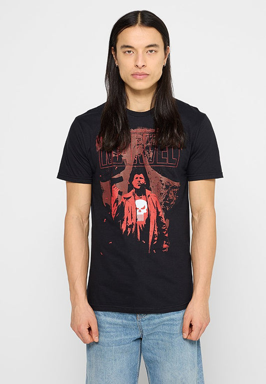 Marvel THE PUNISHER RED RETRIBUTION Black (ZZO2V7040-Q00) Men