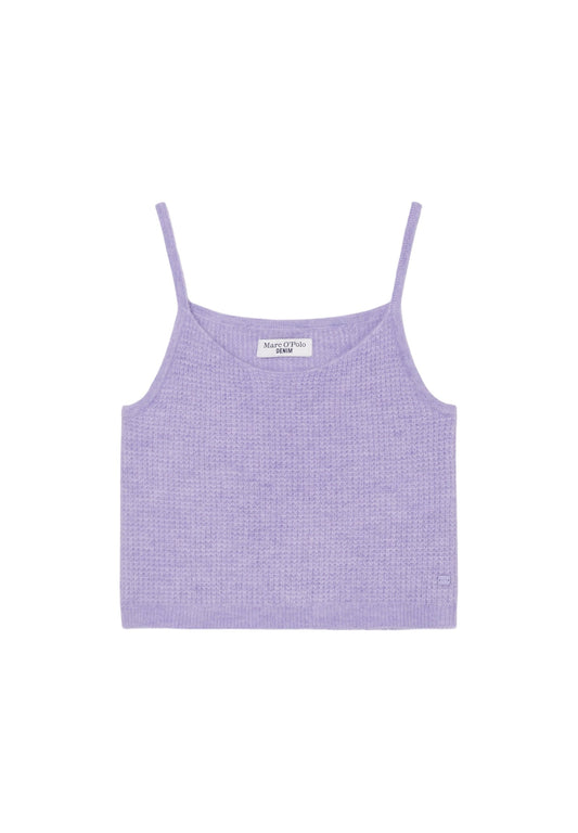 Marc O'Polo DENIM Crop-Top regular aus softem Alpakawolle-Mix Women
