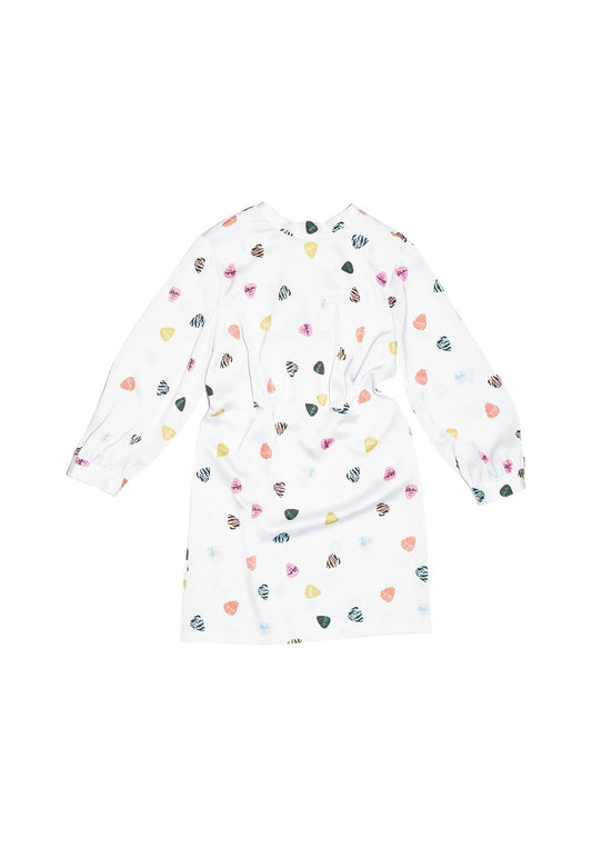 Bimba Y Lola White Electric Bimba print dress Women