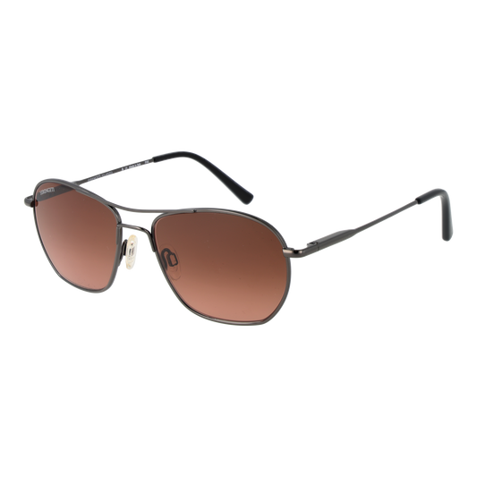 Serengeti Aviator Sunglasses Gunmetal (25004239) Unisex