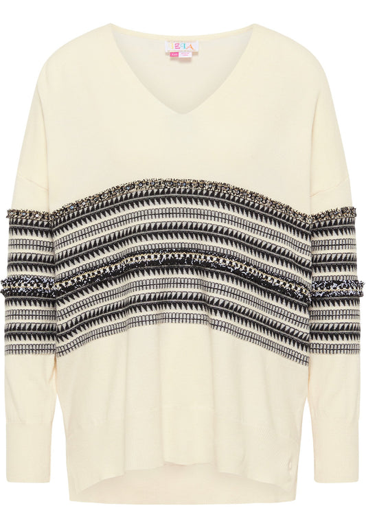 IZIA Knit Jumper White (IZ021I039-A11) Women