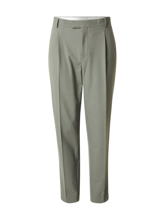 Topman STRAIGHT LEG TROUSER IN SAGE (21827581) Men