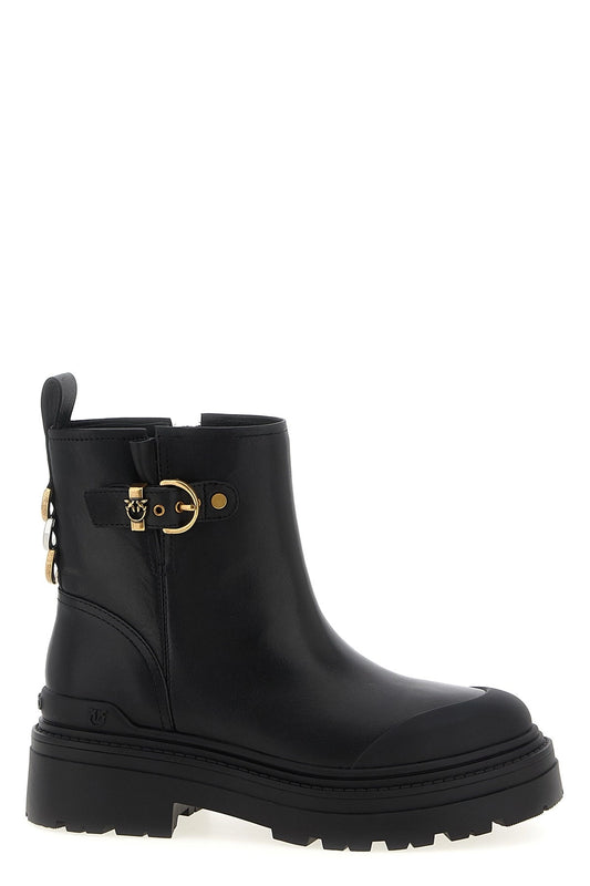 MIA 21 - ANKLE BOOT CALF LEATHER BLACK Women