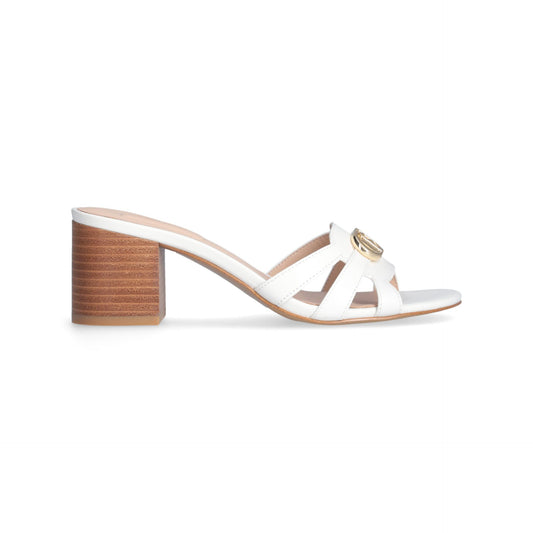 SOFI 01 - SANDAL CALF OFF WHITE Women