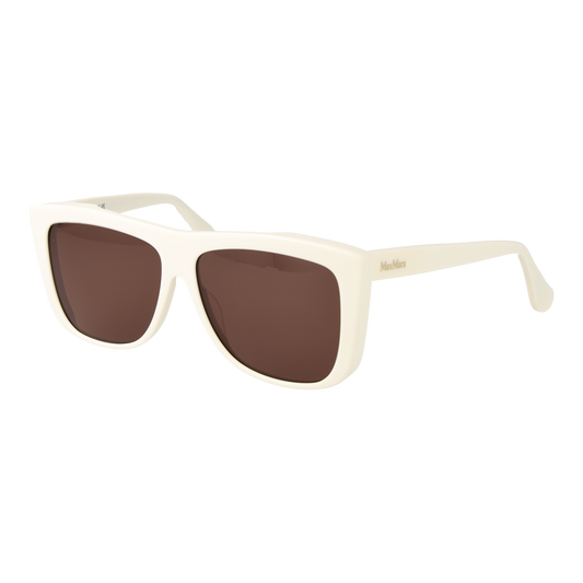 Max Mara Rectangle Sunglasses White (25006434) Women