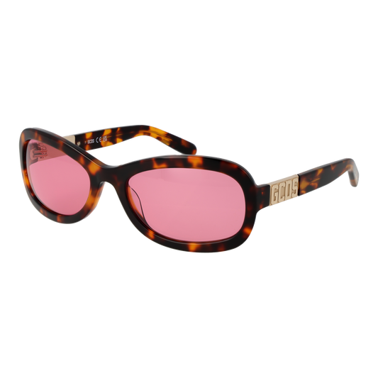 GCDS Oval Sunglasses Brown (25003464) Unisex
