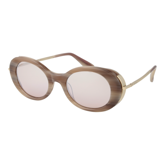 Max Mara Oval Sunglasses Beige (25006443) Women