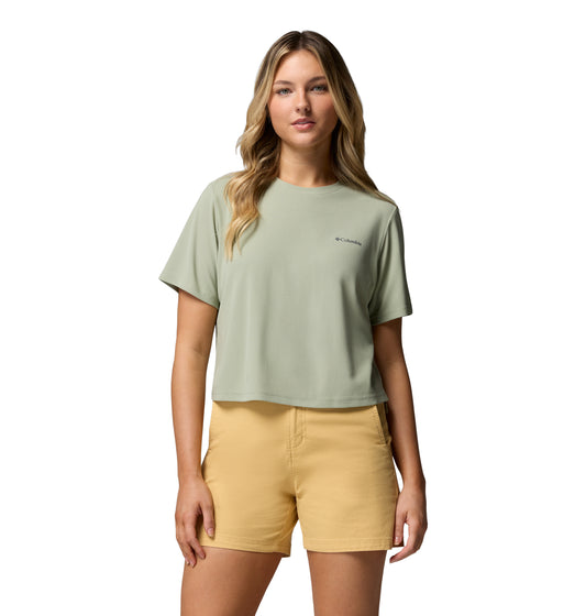 Columbia Chill Creek Pique SS Tee Safari (2160641348) Women