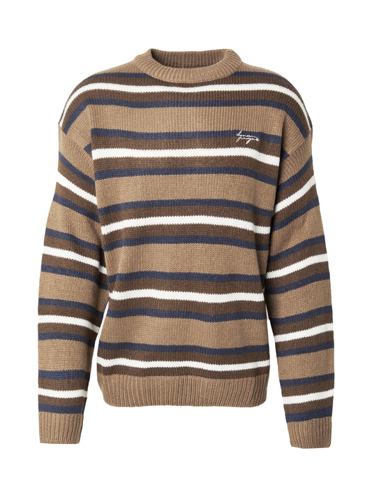 Denim Project DPKnitted Stripe Texture Sweatshirt (22424730) Men