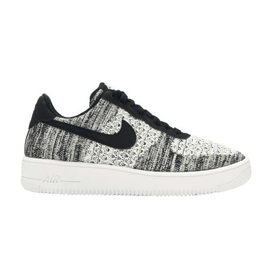 Nike Air Force 1 Flyknit 2 Black Pure Platinum Men