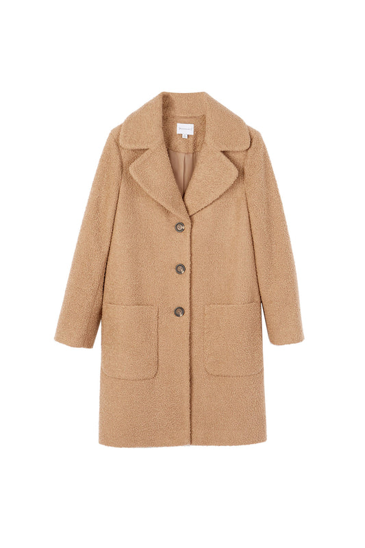WAREHOUSE Coat Camel (8A140C21) Women