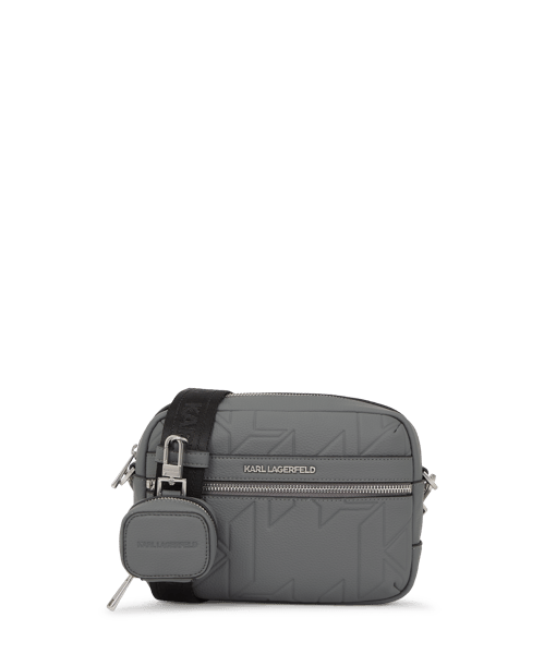 Karl Lagerfeld K/Urban Monogram Camera Bag Mirage Grey (A3M302981WU) Men