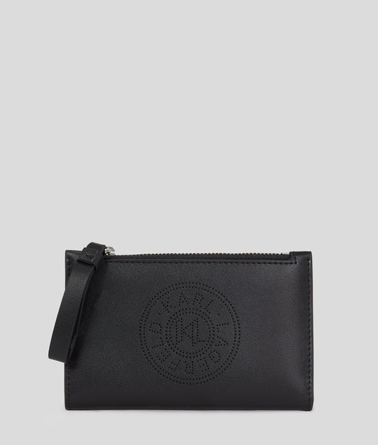 Karl Lagerfeld K/Circle Slim Bifold Black (A3W32025999) Women
