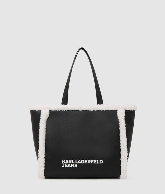 Karl Lagerfeld Klj Shearling Tote (A4W30232998) Women