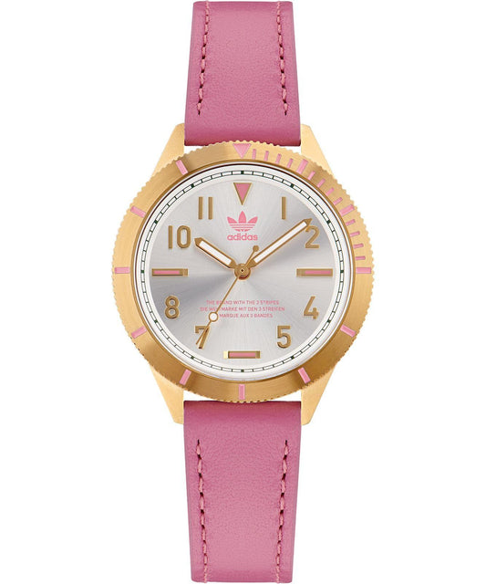 Adidas Quartz Watch Gold (AOFH22509) Women