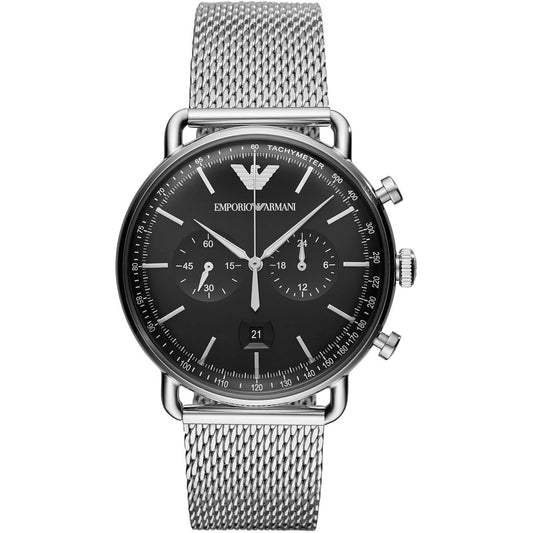 Armani Quartz Watch Silver (AR11104) Men