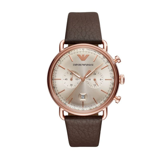 Armani Quartz Watch Pink (AR11106) Men
