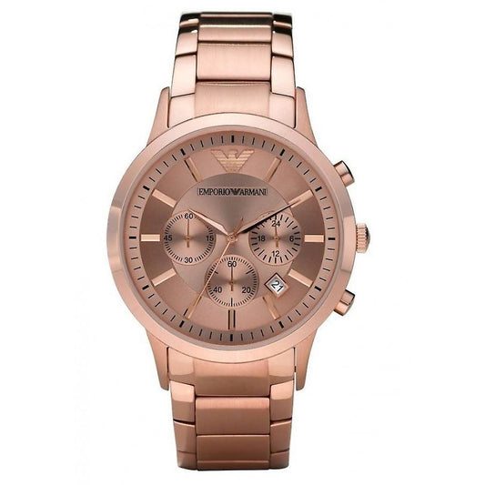 Armani Quartz Watch Rose Gold (AR2452) Men