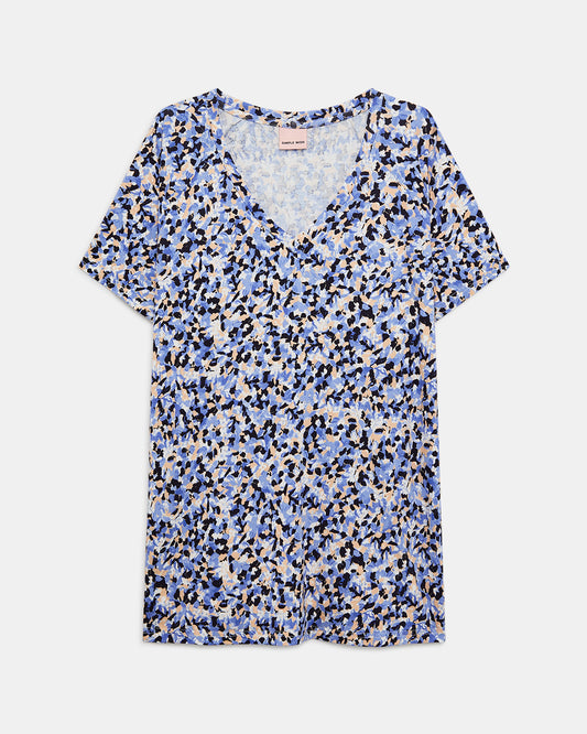 SIMPLE WISH T-Shirt Blue (17C4275C3) Women