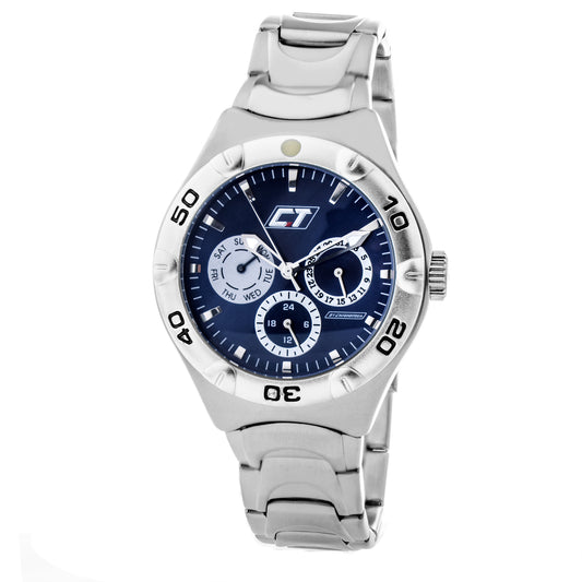 Chronotech Quartz Watch Silver (CC7051M-03M) Unisex