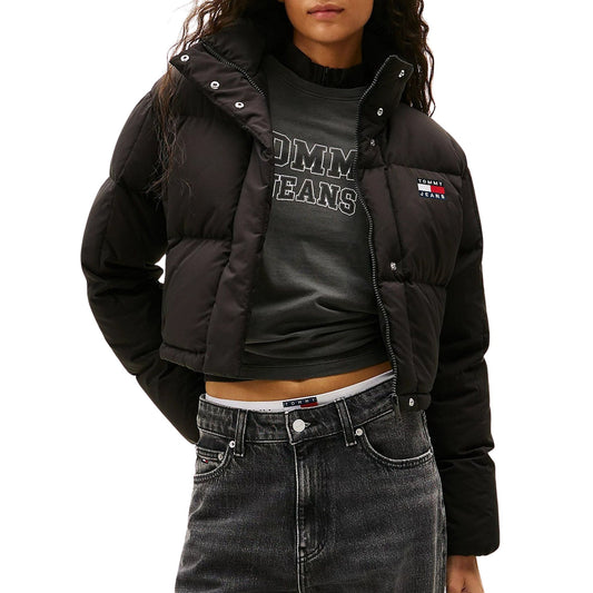 Tommy Hilfiger Alaska Grid Cropped Winter Jacket (DW0DW21624) Women