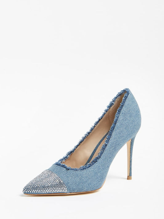 Guess Footwear (FL6BLEDEN08-BLUE) Women