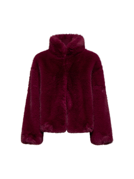 Silvian Heach Furcoat Arillaga Red Plum (GPA25348PL) Women
