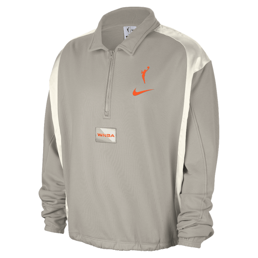 Team 13 Women's Nike WNBA Fleece Top College Grey/Phantom/Brilliant Orange (HF6444-009) Women