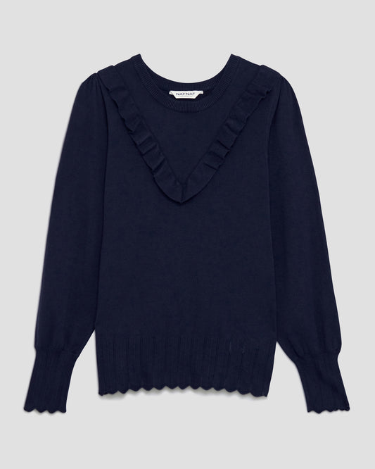 NAF NAF Jumper Dark Blue (13J3615C22) Women